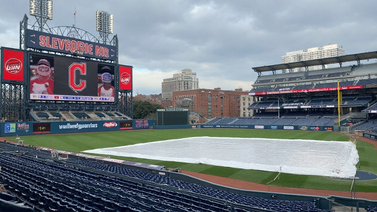 Rain Delay Pushes Tigers-Guardians Clash to 7:15 PM at Progressive Field